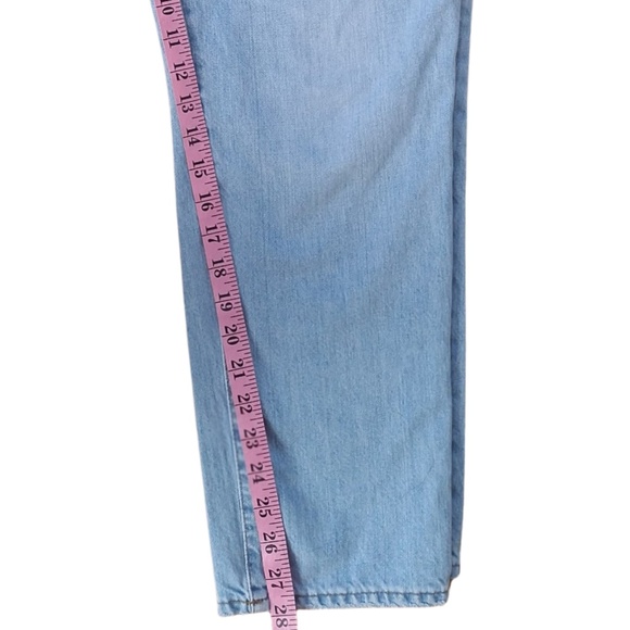 Madewell The Curvy Perfect Vintage Jean Sz 31 Light Wash Denim 100% Cotton - Picture 7 of 13